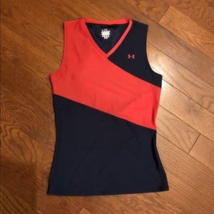 Under Armour  Red/Black Womans Top  MD
